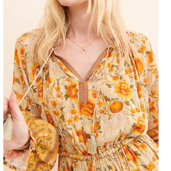 Spell & The Gypsy Little Seashell Maxi Dress - Picture 4 of 12